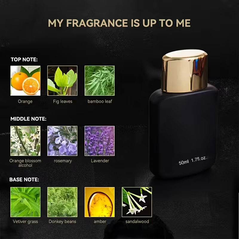 Perfume Jasmine Fragrance - น้ำหอมสำหรับผู้ชาย กลิ่นหอมดอกไม้ที่น่าหลงใหลผสมกุหลาบ มะลิ และวานิลลา กลิ่นหอมติดทนนานผสมฟีโรโมน