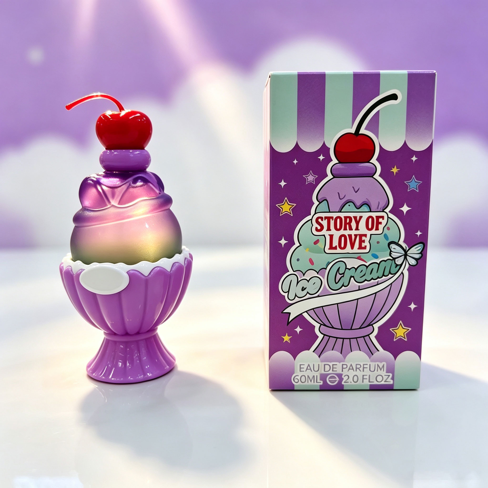 น้ำหอมรูปไอศกรีมน่ารัก 60 มล.  - Perfume Fine Fragrance บทวิจารณ์และราคา