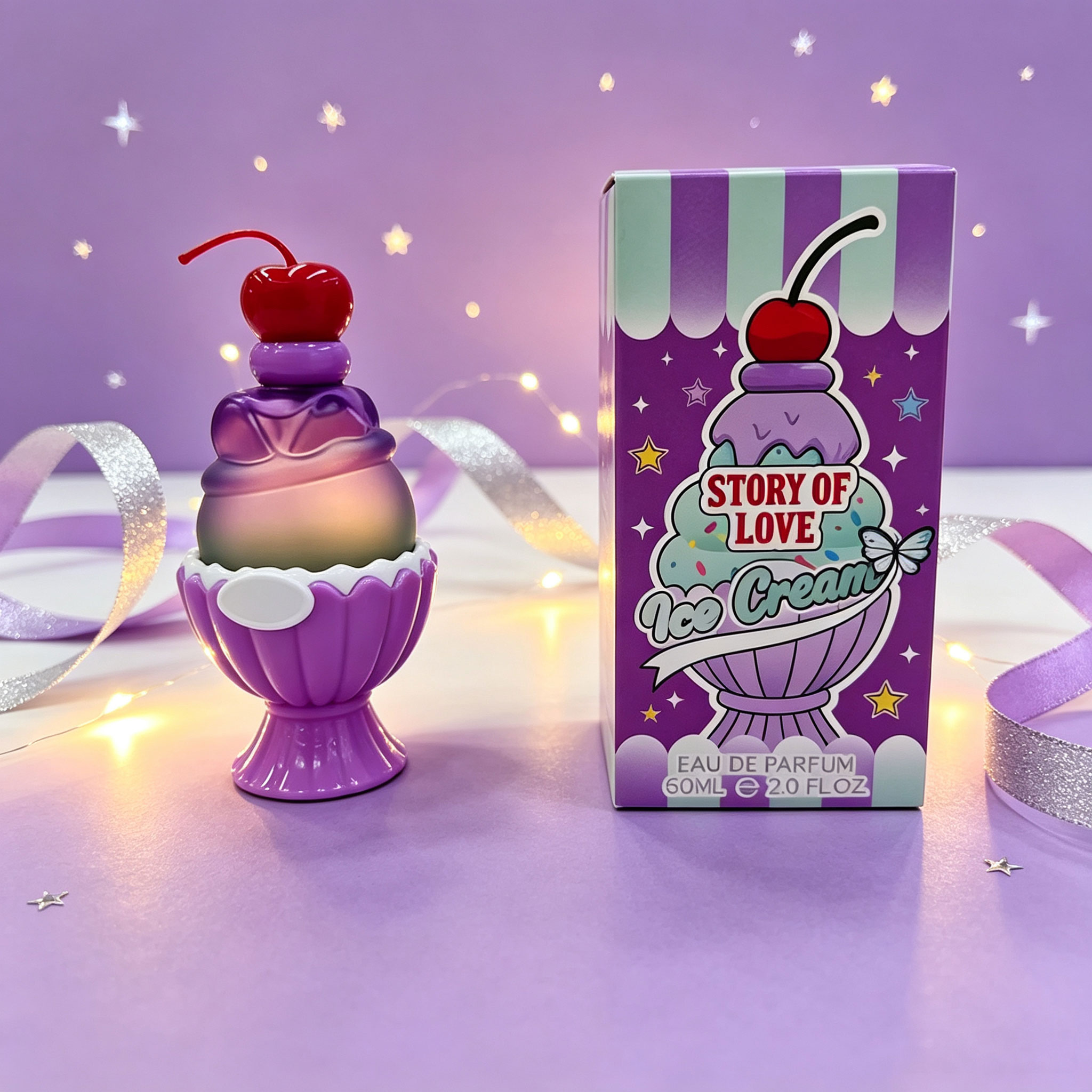 น้ำหอมรูปไอศกรีมน่ารัก 60 มล.  - Perfume Fine Fragrance บทวิจารณ์และราคา