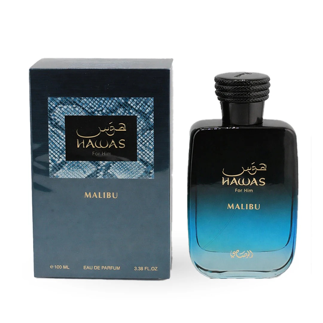 Rasasi Hawas Malibu For Him ED - Perfume Fine Fragrance บทวิจารณ์และราคา