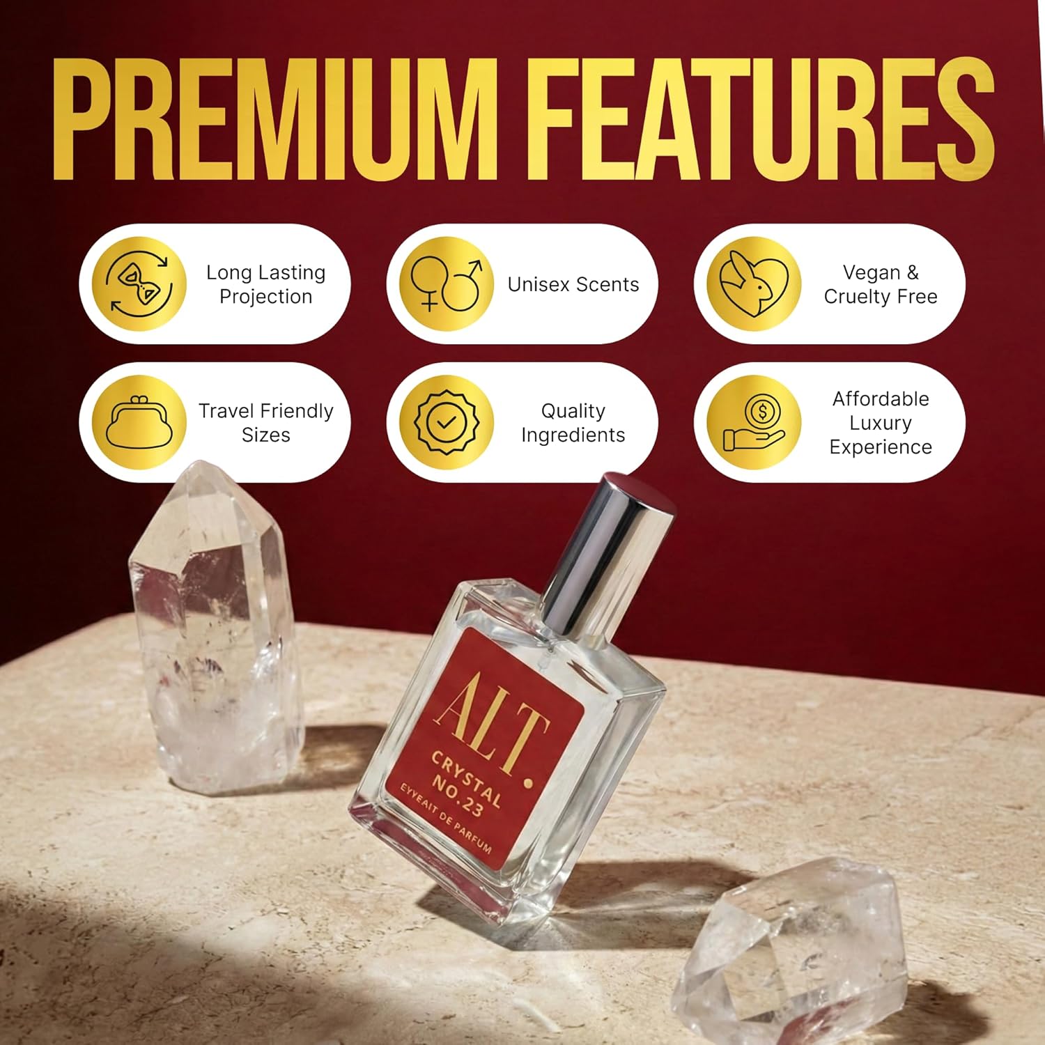 ALT. น้ำหอมคริสตัลหมายเลข 23 – - Perfume Jasmine Fragrance บทวิจารณ์และราคา
