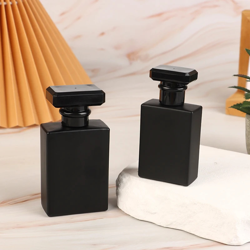 30/50ml สีดําสดใสขวดน้ําหอมแก้ - Perfume Fragrance Book บทวิจารณ์และราคา